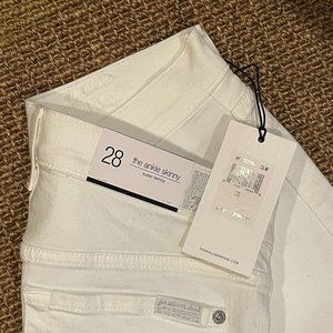 7 for All Mankind White Jeans